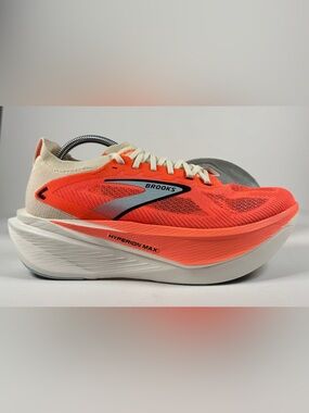 Brooks Hyperion Max 3 Women's Size 10.5 Fiery Coral/Coconut Running Shoes